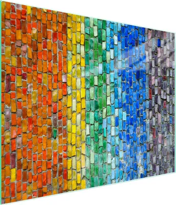 Image de Planche à découper en verre 52x30 couleur