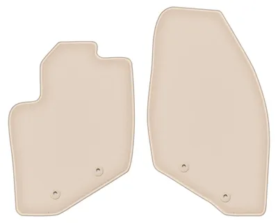 Produktbild von DURBAN Beige Velours-Fußmatten vorne für Volvo S60 I Liftback (2000-2009)