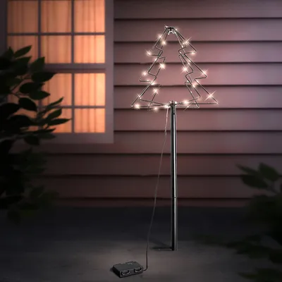 Produktbild von LED 3D Weihnachtsbaum Weihnachtsbeleuchtung Tannenbaum Außen 52 LEDs