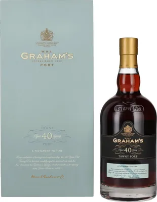 Produktbild von W. & J. Graham's Tawny Port 40 Years Old 20% Vol. 0,75l in Geschenkbox