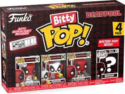 Produktbild von Deadpool Bitty POP! Vinyl Figuren 4er-Pack BBQ Master 2,5 cm