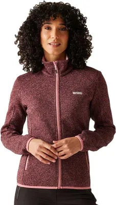 Produktbild von Regatta Newhill Fleece Mit Durchgehendem Reißverschluss Lila 14 Frau Lila 14