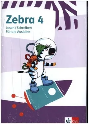 Immagine prodotto di Zebra 4. Paket: Heft Lesen/Schreiben ausleihfähig und Heft Sprache ausleihfähig Klasse 4
