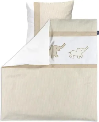 Produktbild von Alvi ALVI Bettwäsche Organic Baumwolle Olifant, 80x80