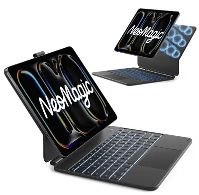 Produktbild von Inateck Hülle iPad Air 11, flaches Scharnier, großes Touchpad