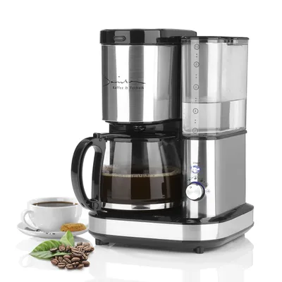 Produktbild von Barista Kaffeemaschine Mahlwerk 1,2lGlaskanne Edelstahl Permanentfilter 800W
