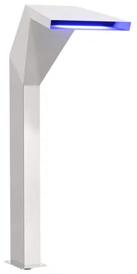 Image de vidaXL Cascade de piscine en acier inoxydable 50 x 30 x 90 cm Argent