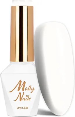 Produktbild von Molly Nails Wedding Yes, I Do Cremeweißer HEMA/Di-HEMA-freier 8-g-Hybrid-Nagellack Nr. 20