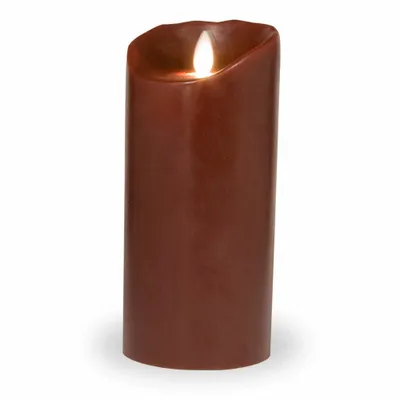 Obrázek produktu pro Sompex Flame Led elektrická svíčka s voskem na dálkové ovládání s časovačem 8x18cm Bordeaux