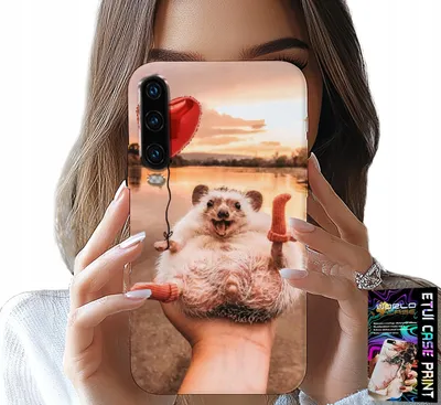Produktbild von Etui Für Huawei P30 - Bedruckter Süsser Pygmäen-Igel, Etui