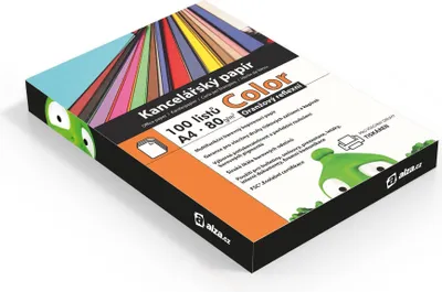 Produktbild von Alza Color A4 orange reflektierend