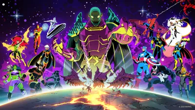 Produktbild von Marvel Cosmic Invasion Spiel für PS5 DELUXE - NEU &