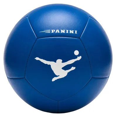 Produktbild von Panini Fußball, Größe 5, blau mit weißem Logo