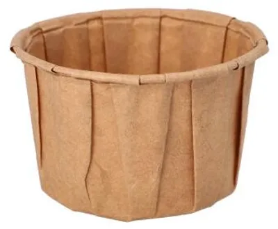 Produktbild von Dressingbecher, Papier "pure" 110 ml Ø 7 cm · 4,2 cm braun