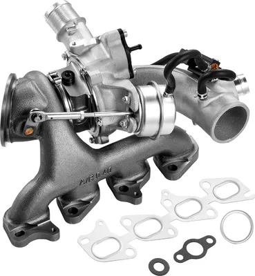 Obrázek produktu pro VEVOR Kompletní turbodmychadlo se sadou těsnění a elektromagnetickým ventilem, turbodmychadlo kompatibilní s Chevrolet Cruze 2011-2019 1.4T 781504-5001S 781504-0005 55565353