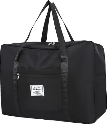 Produktbild von Wasserdichte Reise-Aufbewahrungstasche mit Reißverschluss, große Kapazität, Mehrzweck-Gepäcktasche mit verstärktem Griff