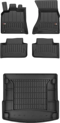 Produktbild von FROGUM Gummimatten Auto Fußmatten + Kofferraummatte für Porsche Macan ab 2013