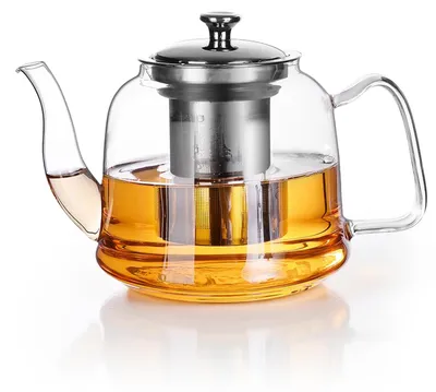 Immagine prodotto di Teiera in vetro borosilicato da 1600 ml con infusore