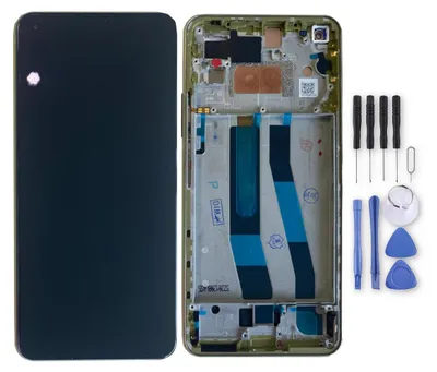 Obrázok produktu pre Pre Xiaomi Mi 11 Lite Display Full LCD Frame Unit Náhradný diel Yellow New