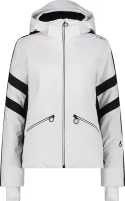 Produktbild von CMP Damen Skijacke aus 4-Way-Stretch-Twill mit abnehmbarer Kapuze weiss 42