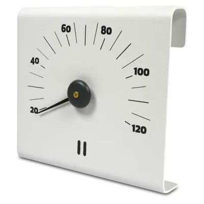 Produktbild von Rento Sauna Thermometer aluminium WEISS