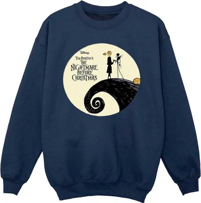 Immagine prodotto di The Nightmare Before Christmas - Felpa per ragazze BI56514 (116) (Blu scuro)