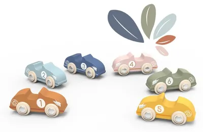 Imagen del producto de Coche de carreras de madera, Speedy Monkey