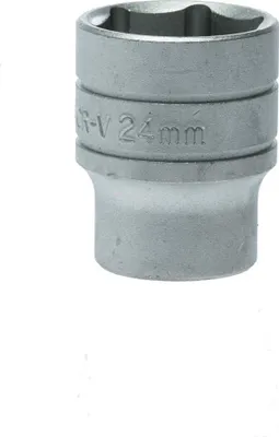 Image de Tengtools 74314402 Douille 1/2" Hex 24Mm M1205246-C