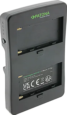 Immagine prodotto di Adattatore PATONA V-Mount 2x batterie Sony NP-F su V-Mount