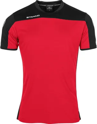 Produktbild von Stanno Pride T-Shirt Damen - Rot / Schwarz | Größe: M
