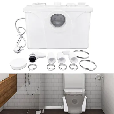 Produktbild von LARS360 Hebeanlage Fäkalienpumpe 700W Haushaltspumpe Schmutzwasserpumpe Fäkalienhebeanlage für WC, Dusche, Waschbecken