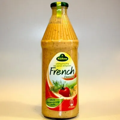 Produktbild von Kuehne French Salatdressing fein kraeftig servierfertig 1000ml