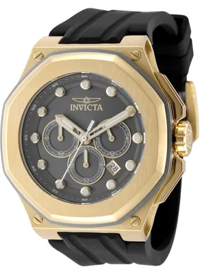 Immagine prodotto di Invicta Akula 49142 Orologio da Uomo - Movimento al Quarzo - Acciaio Inossidabile con Quadrante Grigio - 50 mm