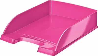 Immagine prodotto di Leitz 5226-30-23 5226 Briefkorb Plus WOW - A4, polistirolo, rosa metallizzato