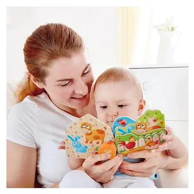 Produktbild von Hape Babies Bauernhoftierbuch | 6 Stück