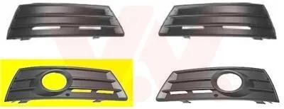 Image de VAN Wezel | Grille d'aération, pare-chocs (5841594) adaptable sur VW