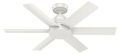 Obrázek produktu pro Stropní ventilátor s nástěnným vypínačem Kennicott White 112 cm