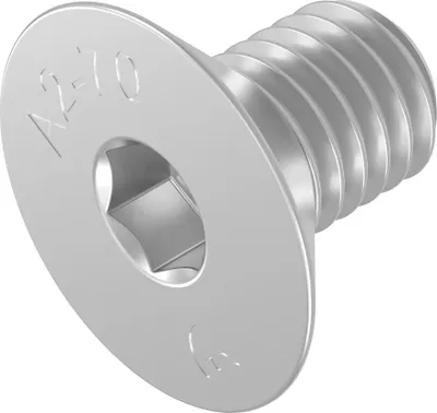 Produktbild von SECCARO Senkschraube M10 x 16 mm, Edelstahl V2A VA A2, DIN 7991 / ISO 10642, Innensechskant, 20 Stück