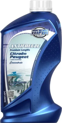 Produktbild von MPM Premium Longlife Citroën/Peugeot Kühlmittel Kühlerfrostschutz 1L Blau Antifreeze Konzentrat