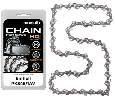 Produktbild von Sägekette 40cm 1,5mm 0,325"" 66 TG für Einhell PKS45/1AV