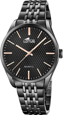Zdjęcie produktu dla Lotus Zegarek Minimalist For Him Black Watch 19068/2