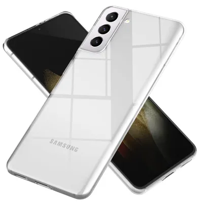 Produktbild von NALIA Hülle "GLAZE" für Samsung Galaxy S21 Plus - Klare TPU Schutzhülle, Anti-Gelb, Schlank & Leicht - Transparente Handyhülle