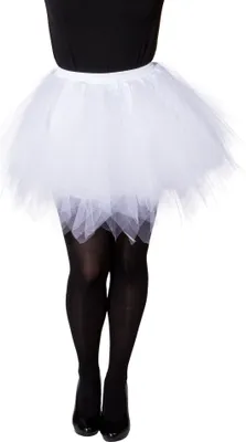 Produktbild von orlob gmbh Kostüm Tutu Tütü weiß Damen Gr. S/M Fasching/Karneval