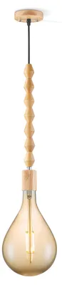 Produktbild von Home Sweet Home Hängelampe Dana Pear - LED G120 Lampe - dimbaar E27 amber