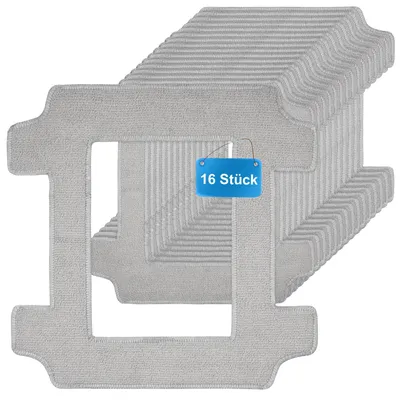 Reinigungspads, 16 Stück, für Ecovacs Winbot W2S Omni / W2S