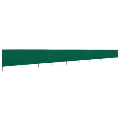 Immagine prodotto di tessuto frangivento 9 pezzi 1200 x 120 cm Verde
