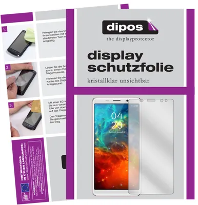 Produktbild von 2x Schutzfolie für Gooweel S9 klar Displayschutzfolie Folie Display Schutz dipos