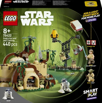 Obrázok produktu pre LEGO Star Wars SMART Play™: Yodova chatrč a výcvik Jediov, Stavebnica, 8 rok / roky, Plast, 440 kusov, 762 g