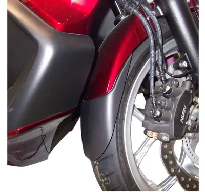 Produktbild von PUIG 6302N Verlängerung des vorderen Schutzblechs  passend fuer HONDA INTEGRA 750 Schwarz
