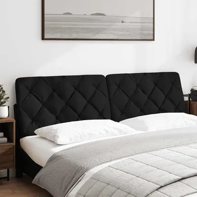 Immagine prodotto di Cuscino Testiera Nero 180 cm in Tessuto